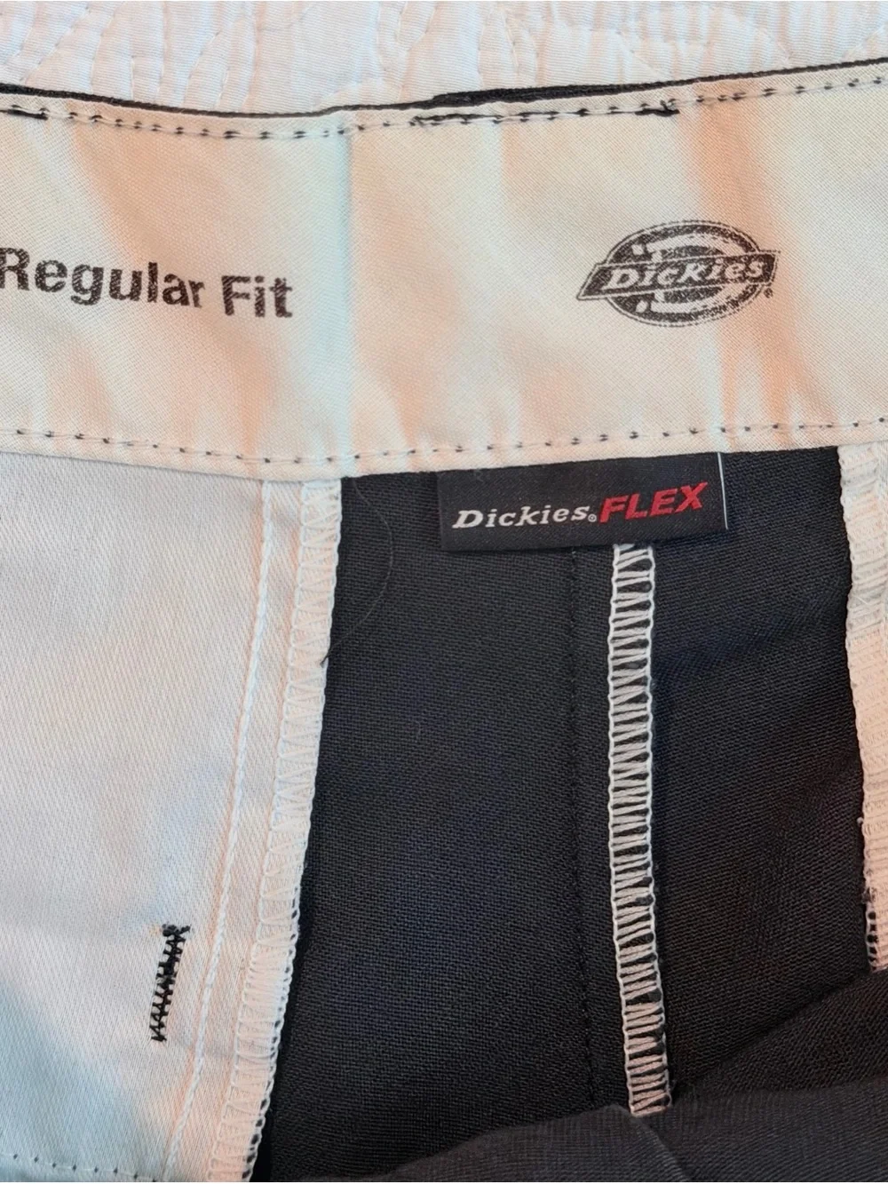 Dickies FLEX | Black | Regular Fit Work Shorts | Size 32